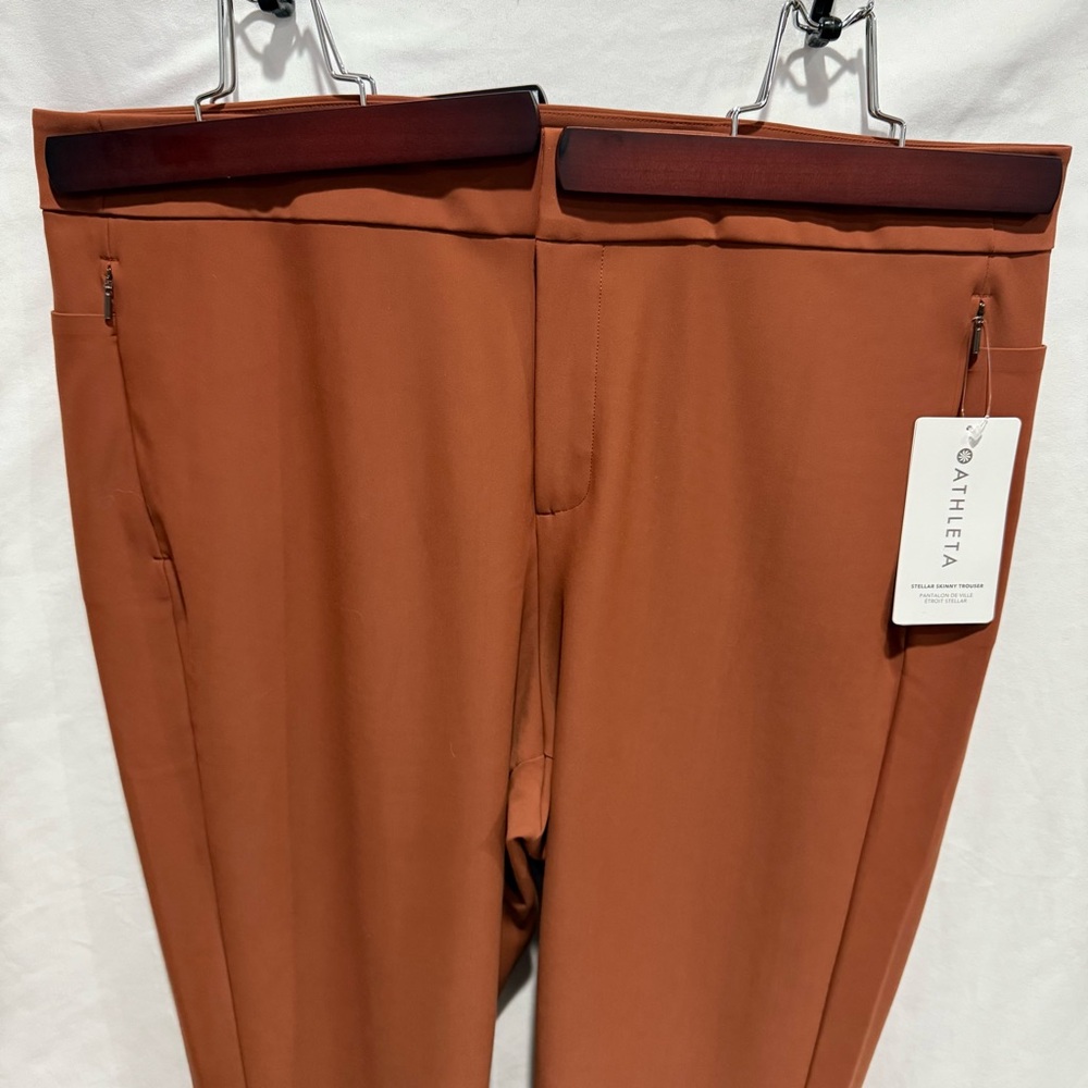 Athleta Stellar Skinny Trouser Women’s 20 Workwear Travel Wrinkle-Resistant Cozy - Picture 3 of 16